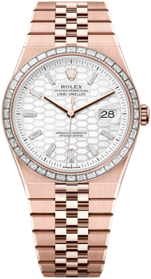 127385TBR White Honeycomb Baguette