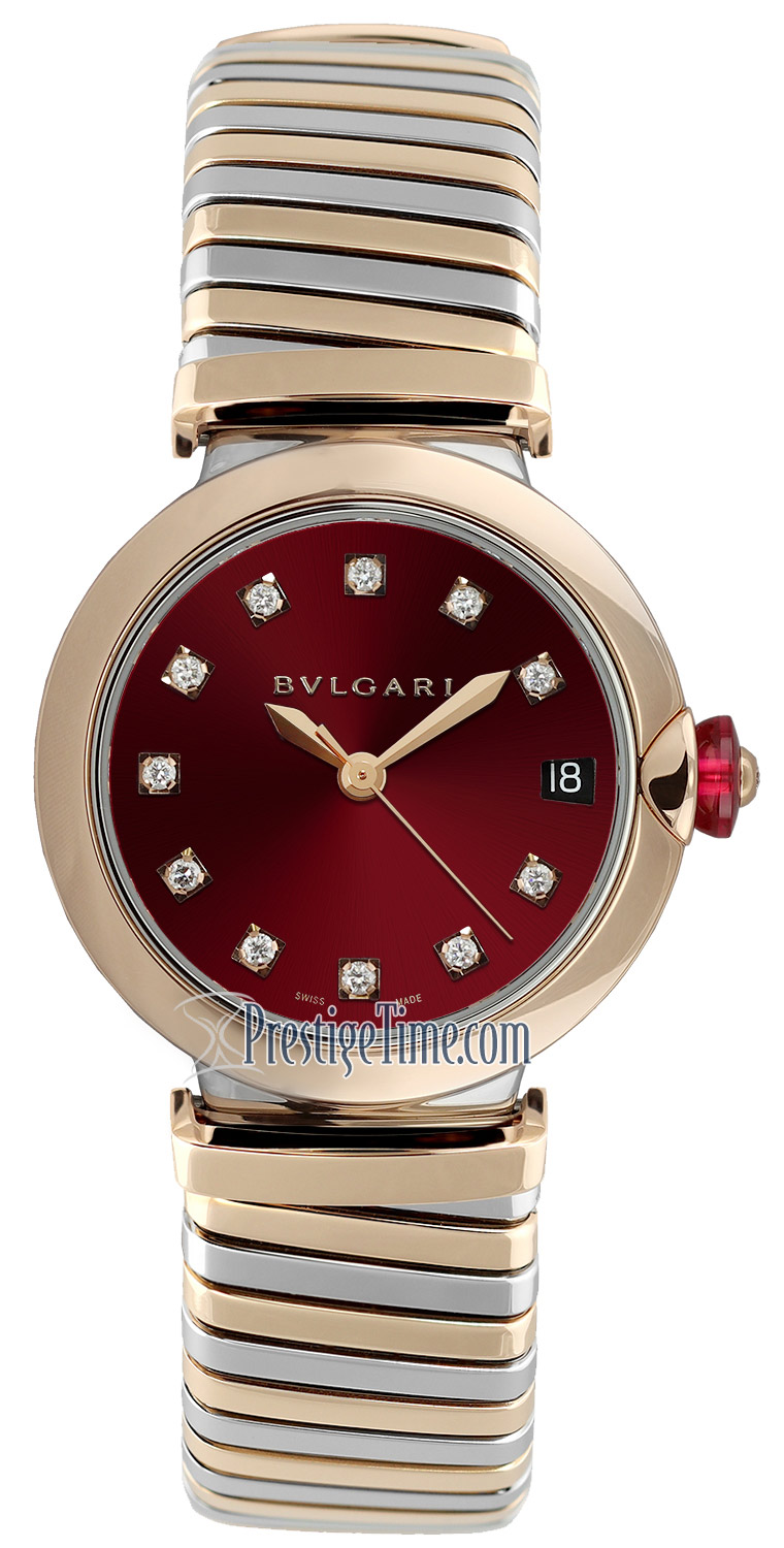 103123 Bulgari Lucea Automatic 33mm Ladies Watch display picture 2