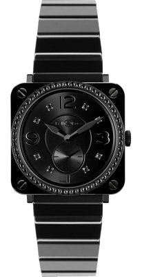 BRS Black Ceramic Phantom Diamond Bracelet
