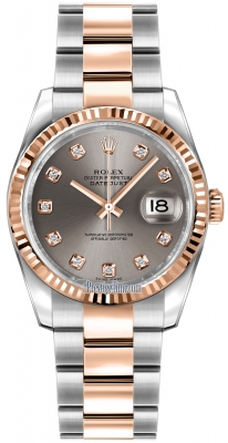 116231 Steel Diamond Oyster