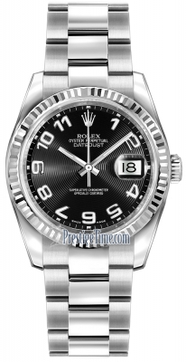 116234 Black Concentric Arabic Oyster