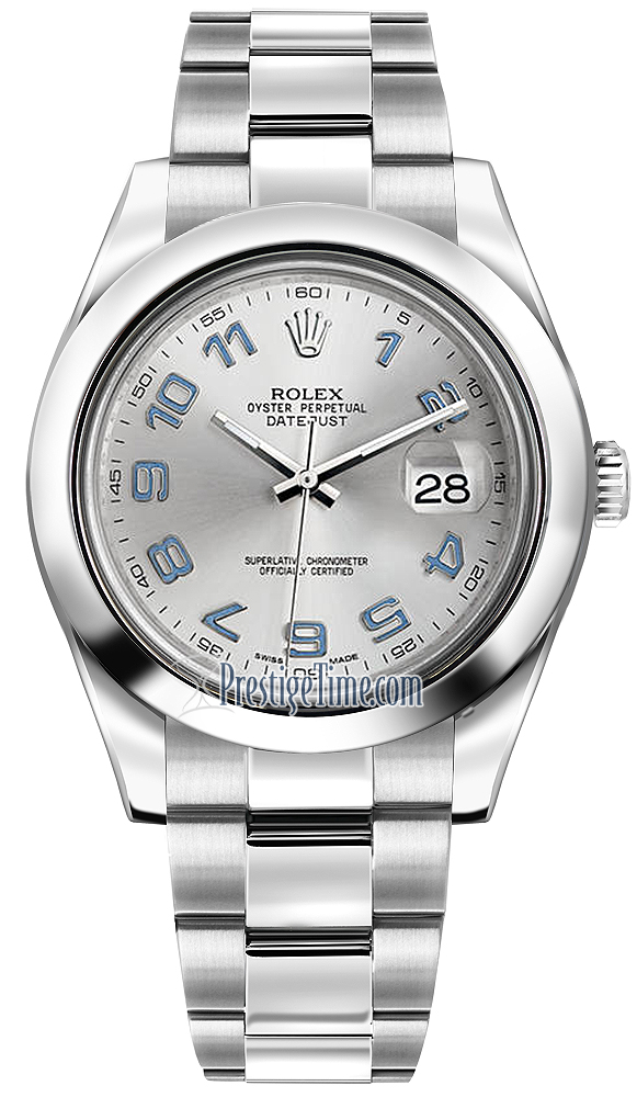 rolex oyster perpetual datejust arabic numerals