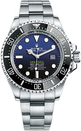 116660 D-Blue Rolex Deepsea Mens Watch