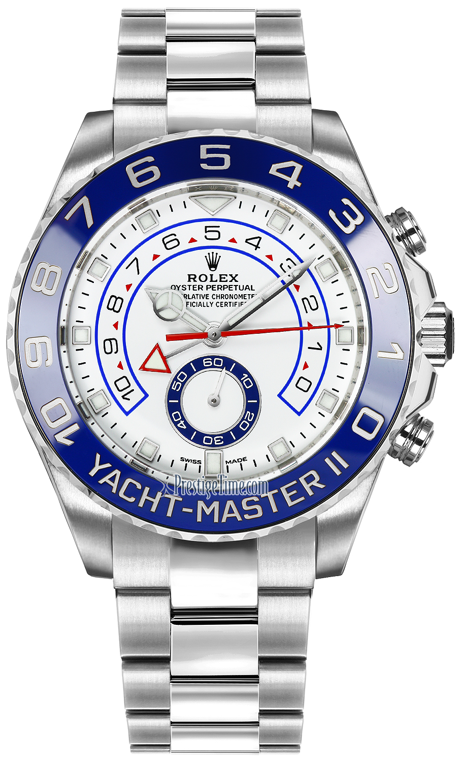 værst brutalt permeabilitet 116680 Rolex Yacht-Master II 44mm Mens Watch