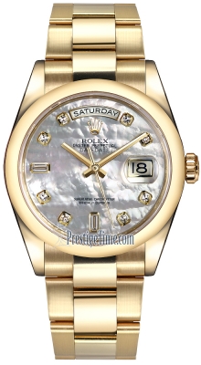 118208 White MOP Diamond Oyster