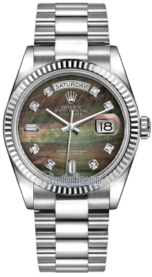 118239 Black MOP Diamond President