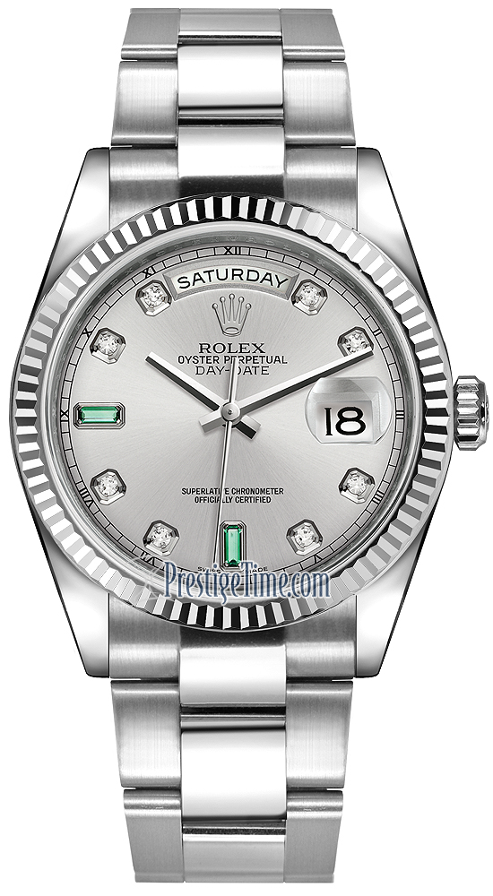 rolex day date emerald