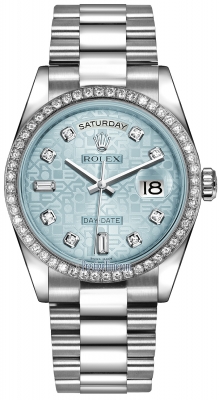 118346 Ice Blue Jubilee Diamond President