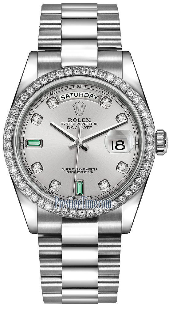 rolex day date emerald