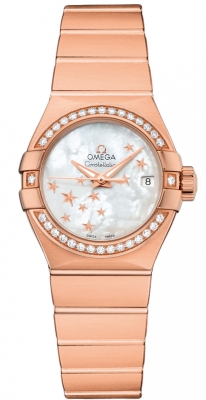 Omega Constellation Co-Axial Automatic Star 27mm 123.55.27.20.05.003