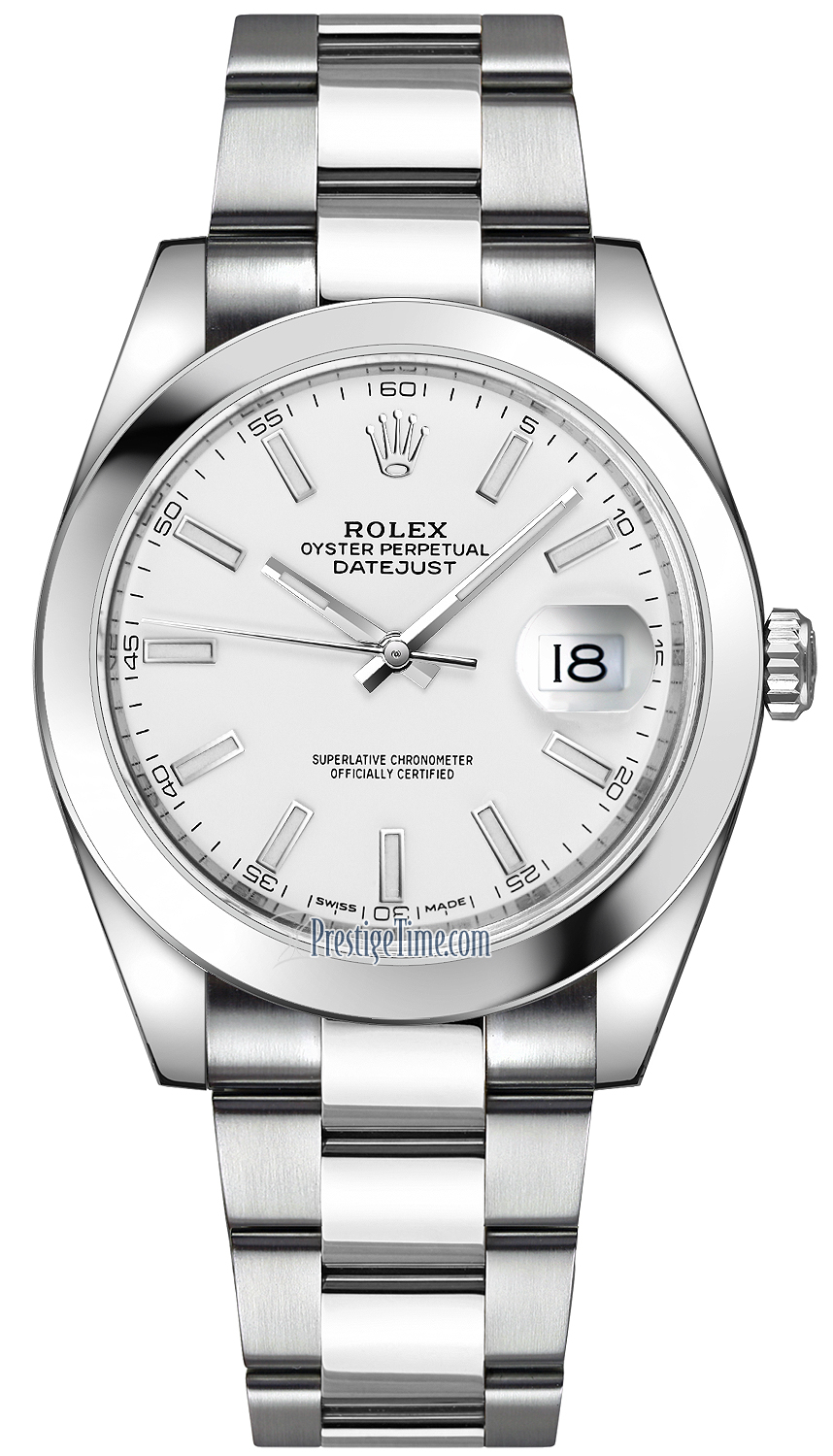 rolex datejust stainless