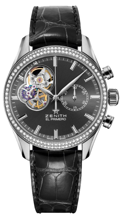 16.2150.4062/91.c760 Zenith El Primero 36'000 VpH Lady Ladies Watch