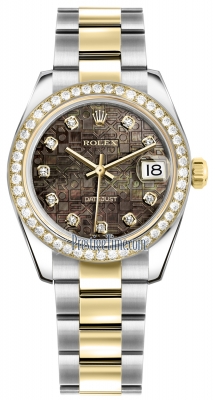 178383 Jubilee Black MOP Diamond Oyster