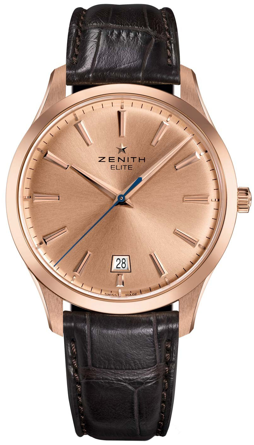 18.2020.670/95.c498 Zenith Captain Central Second Mens Watch