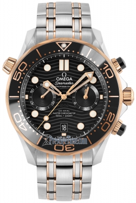 Omega Seamaster Diver 300m Co-Axial Master Chronometer Chronograph 44mm 210.20.44.51.01.001