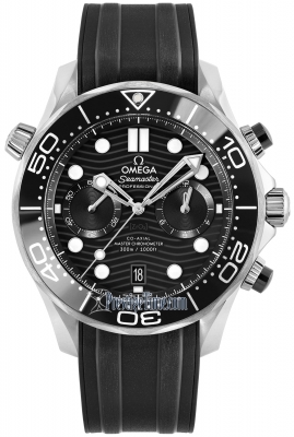 Omega Seamaster Diver 300m Co-Axial Master Chronometer Chronograph 44mm 210.32.44.51.01.001
