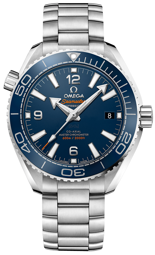 Planet Ocean 600M Seamaster steel Chronometer Watch 215.30.40.20.03.001