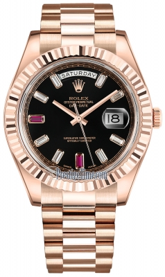 218235 Black Baguette President