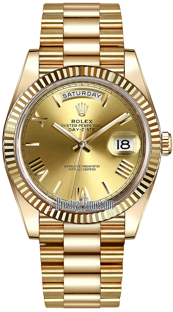 mens gold rolex