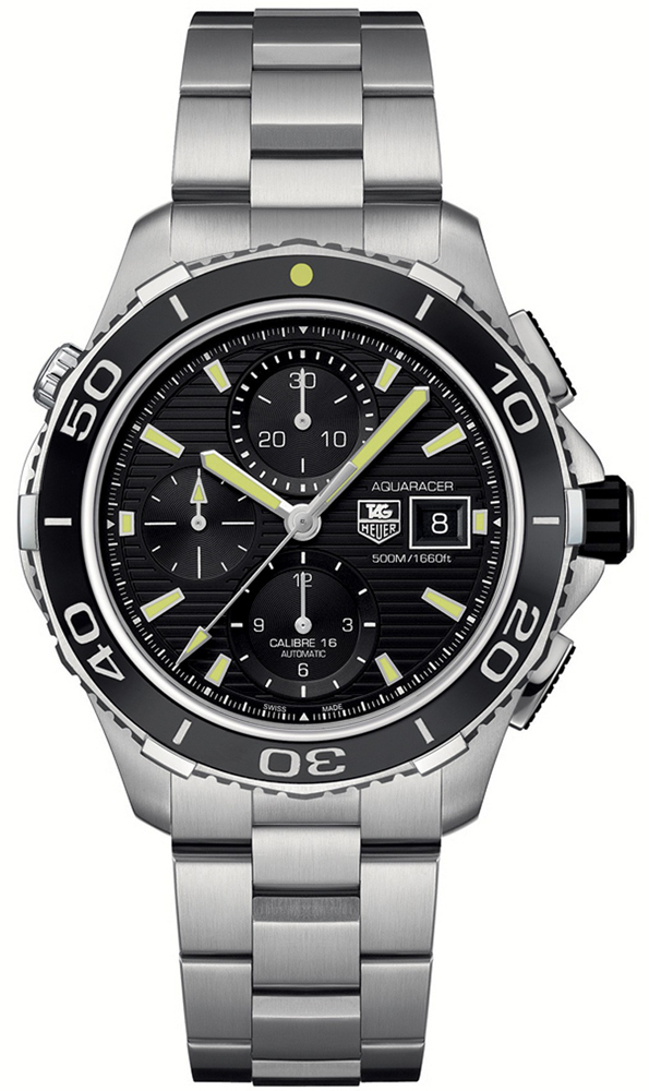 cak2111.ba0833 Tag Heuer Aquaracer Automatic Chronograph 500M Mens