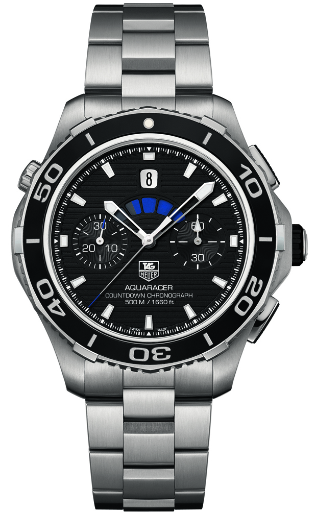 cak211a.ba0833 Tag Heuer Aquaracer 500m Calibre 72 Countdown