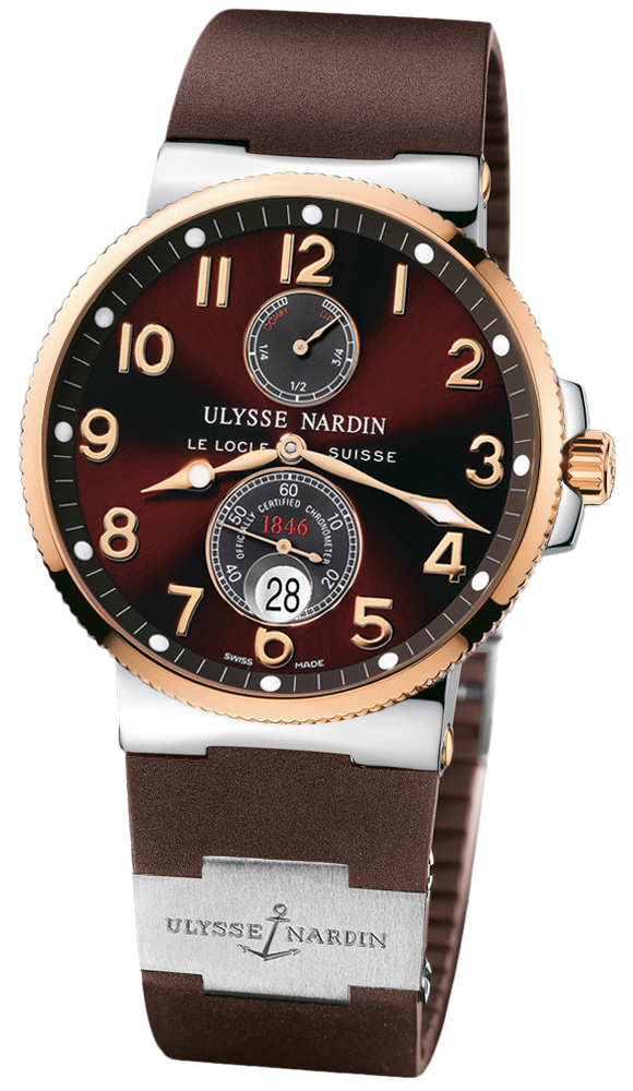 265-66-3t/625 Ulysse Nardin Maxi Marine Chronometer Mens Watch