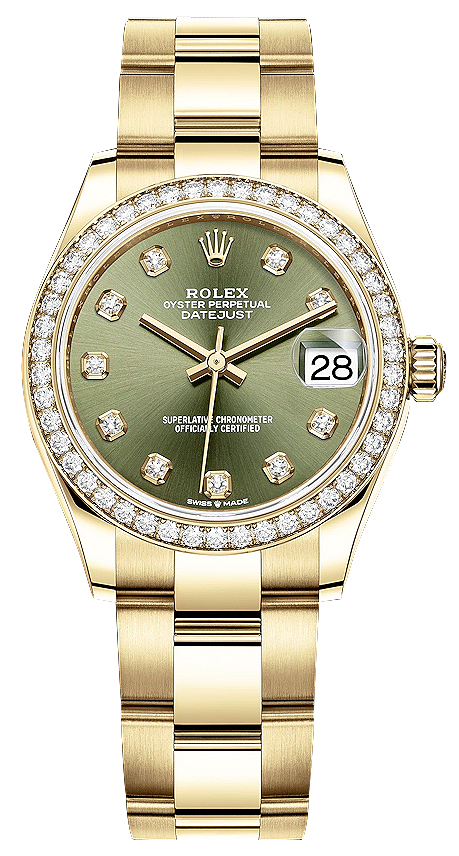 rolex green diamond