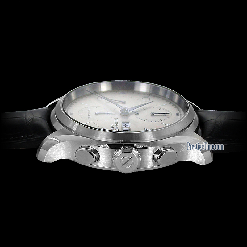 10123 Baume & Mercier Clifton Chronograph Day Date Mens Watch