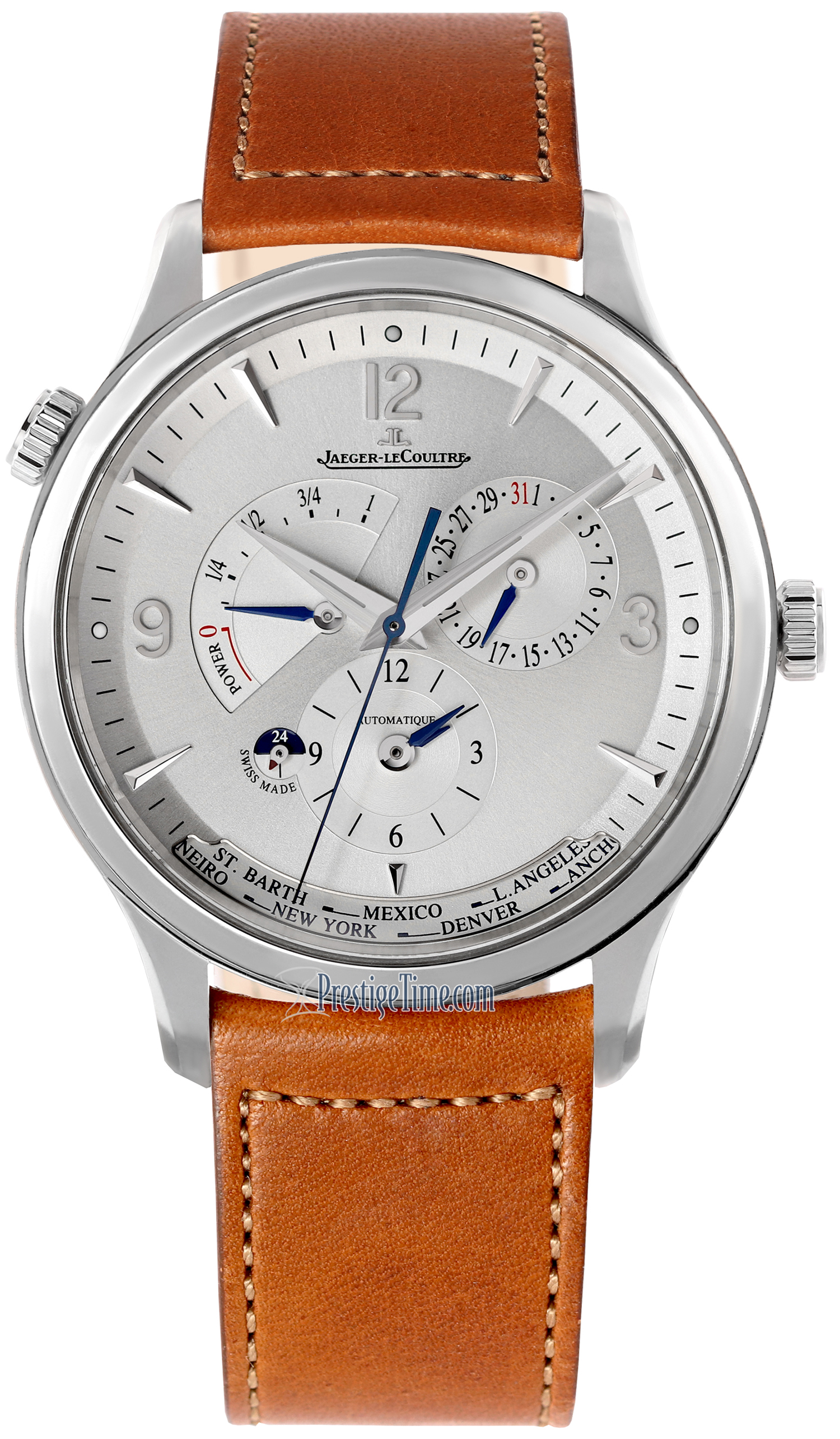 4128420 Jaeger LeCoultre Master Control Geographic 40mm Mens Watch