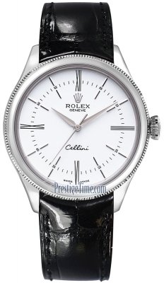 Rolex Cellini Time 39mm 50509 White