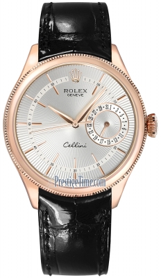 Rolex Cellini Date 39mm 50515 Silver