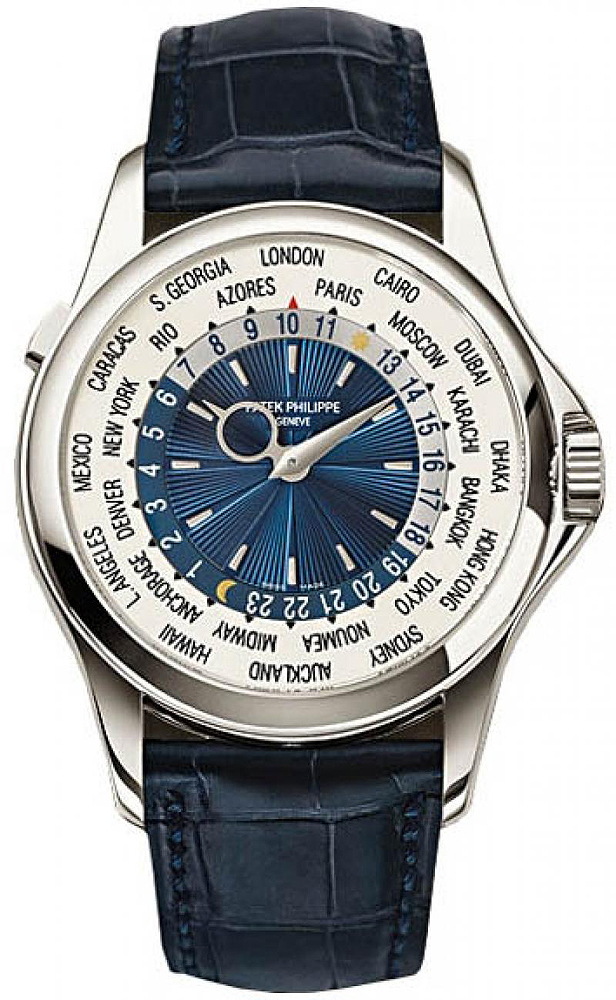 5130p-020 Patek Philippe Complications World Time Mens Watch