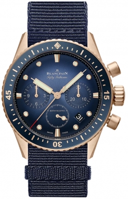 Blancpain Fifty Fathoms Bathyscaphe Flyback Chronograph 43mm 5200-3640-naoa