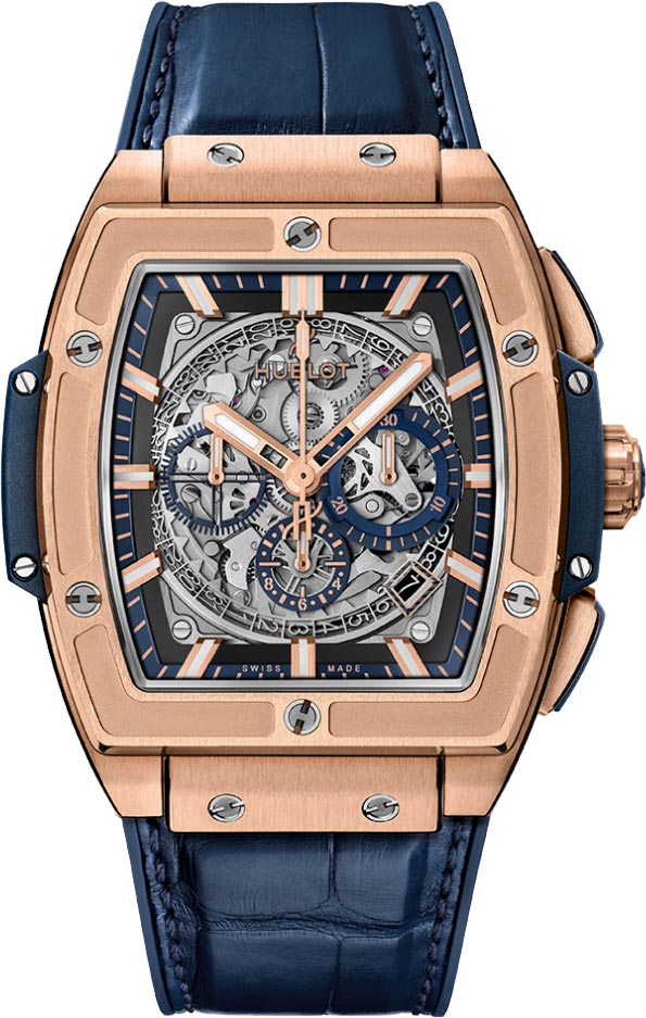 hublot blue king gold