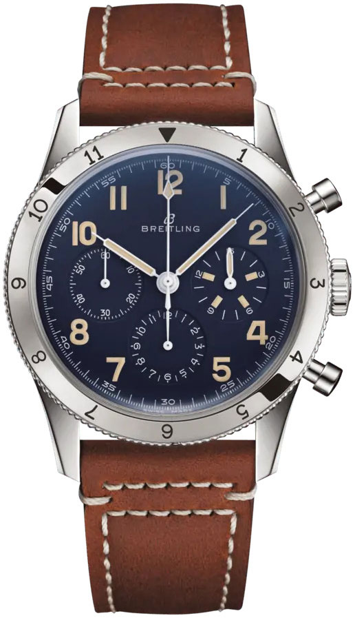 LB0920131C1X1 Platinum Breitling AVI Ref 765 1953 Re-Edition Mens