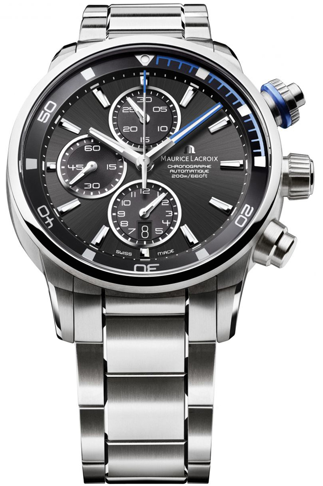 pt6008-ss002-331 Maurice Lacroix Pontos S Chronograph Mens Watch