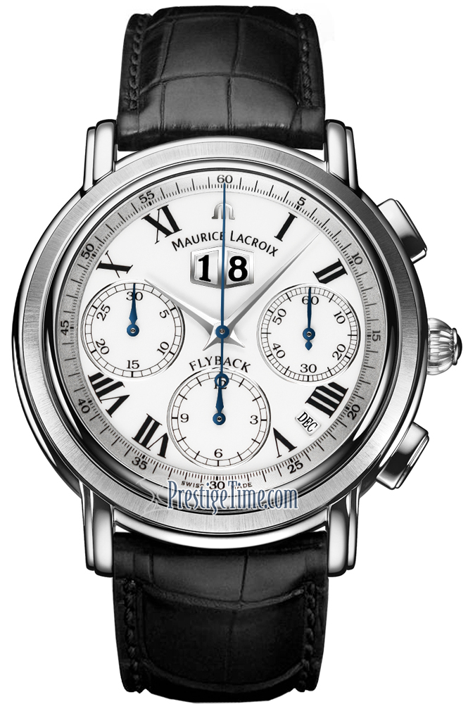 mp6098-ss001-19e Maurice Lacroix Masterpiece Flyback Annuaire Mens