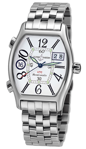 223-48-7/581 Ulysse Nardin Michelangelo UTC Dual Time Mens Watch