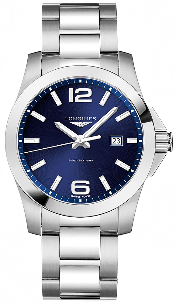 Longines Conquest Quartz 43mm Watch