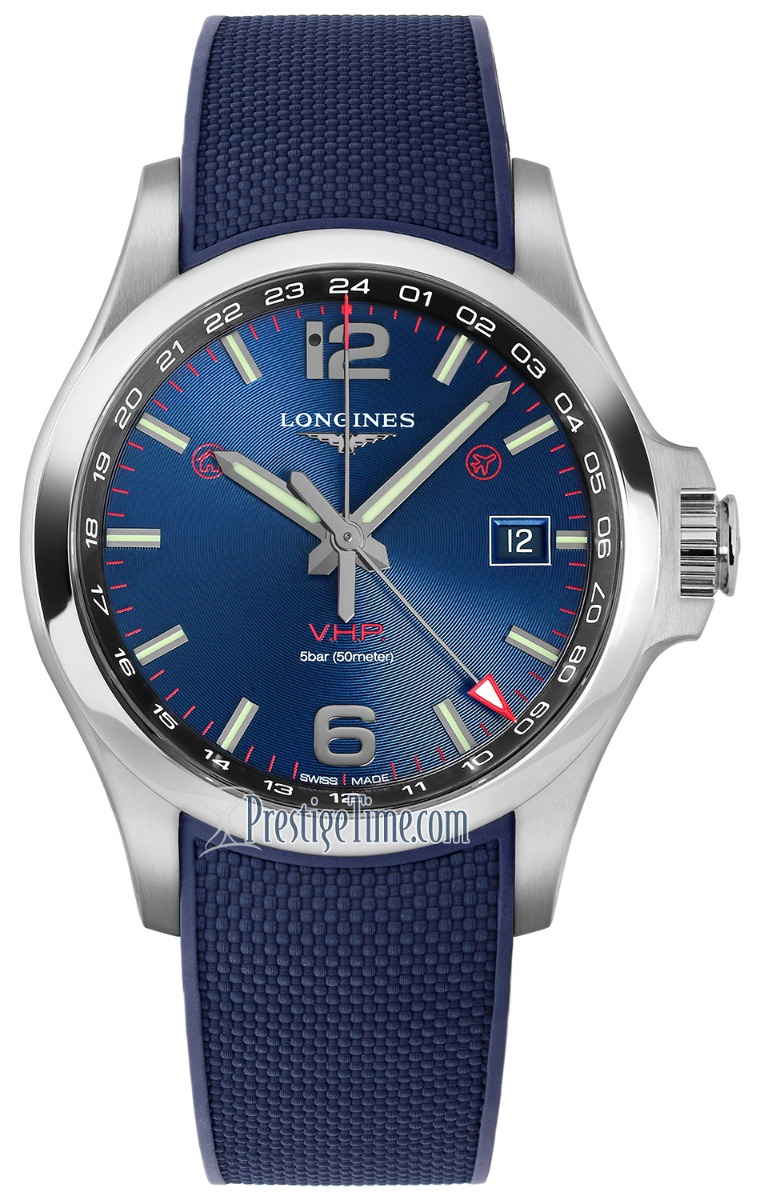 Longines Conquest V.H.P. GMT 43mm Watch