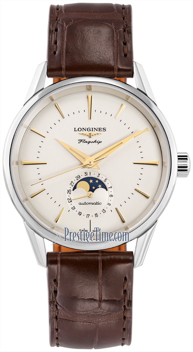 Longines Flagship Heritage Moonphase 38.5mm Watch