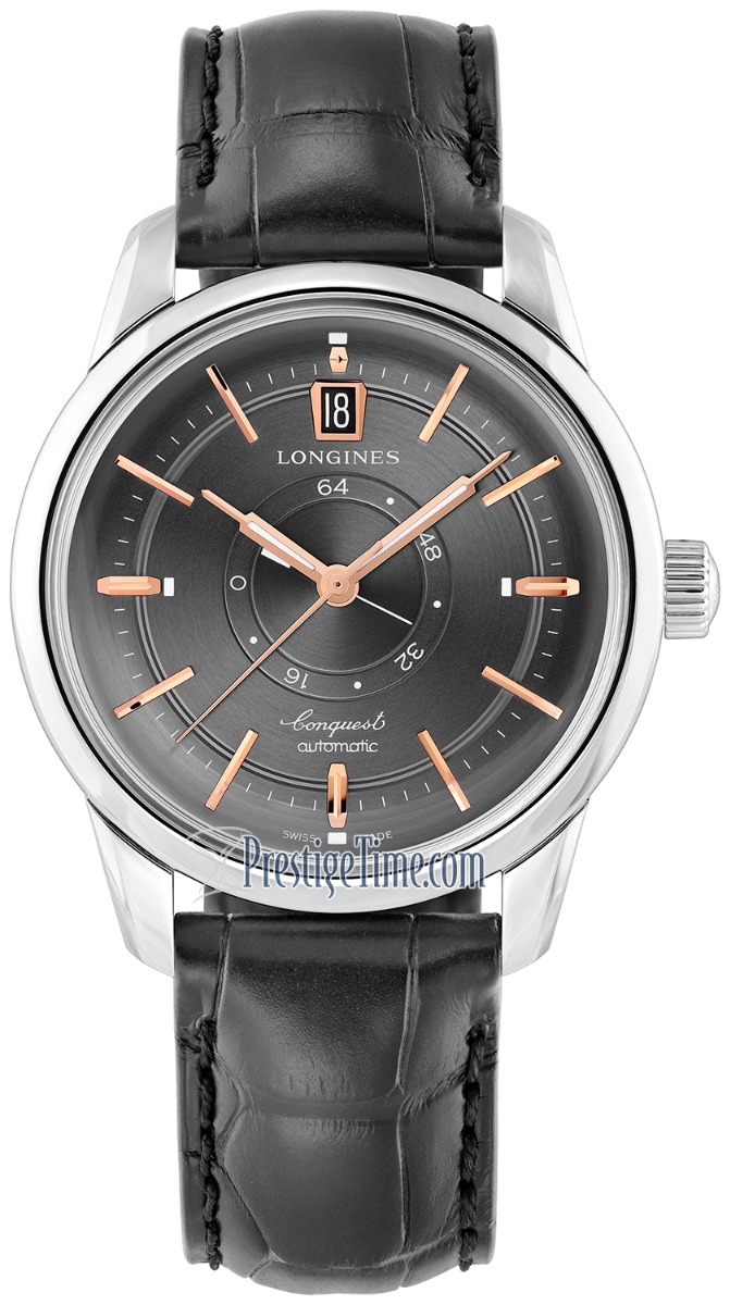 Longines Conquest Heritage Central Power Reserve 38mm Watch