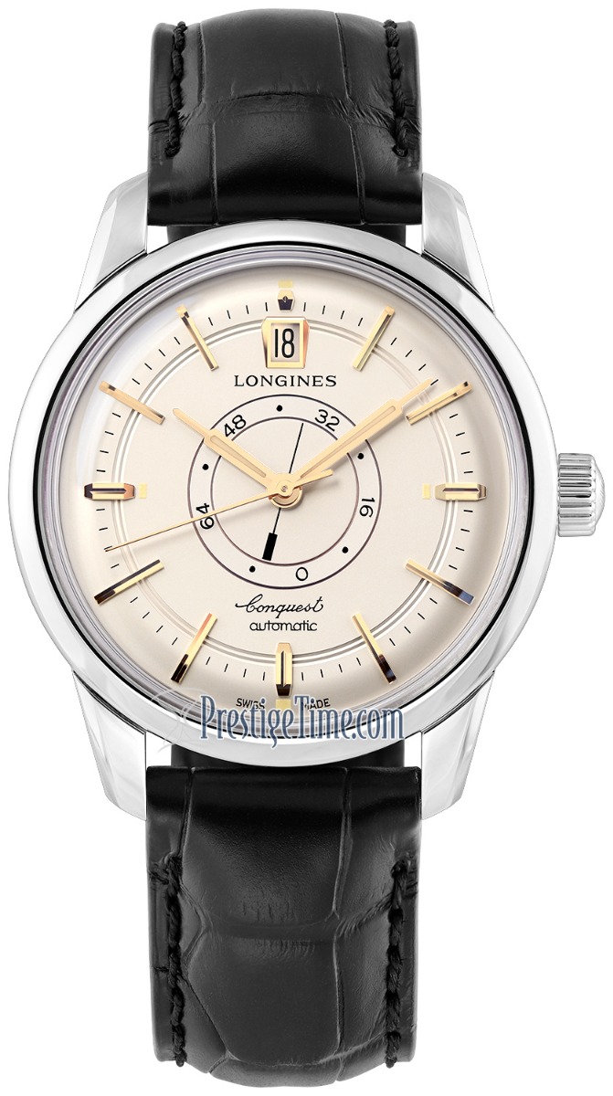Longines Conquest Heritage Central Power Reserve 38mm Watch