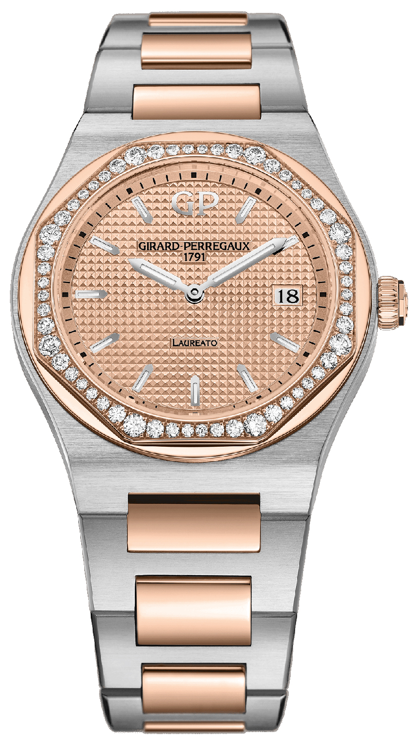 80189d56a33156a Girard Perregaux Laureato Quartz 34mm Ladies Watch