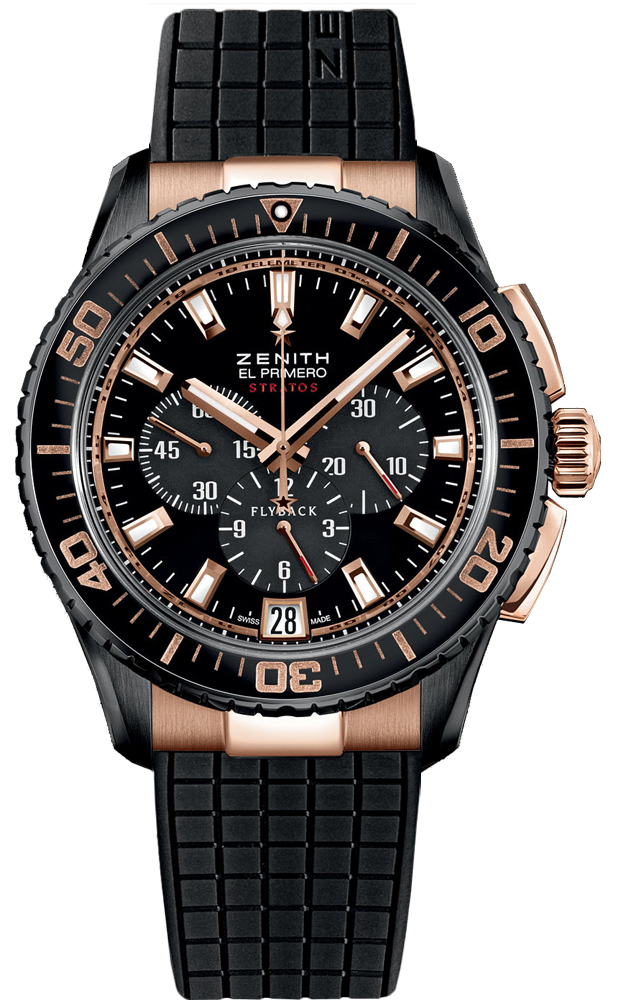 85.2060.405/23.r515 Zenith El Primero Stratos Flyback Mens Watch