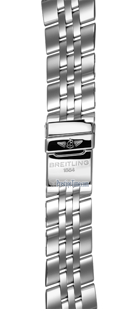 998A Breitling Bentley 24mm Polished Steel Speed Bracelet