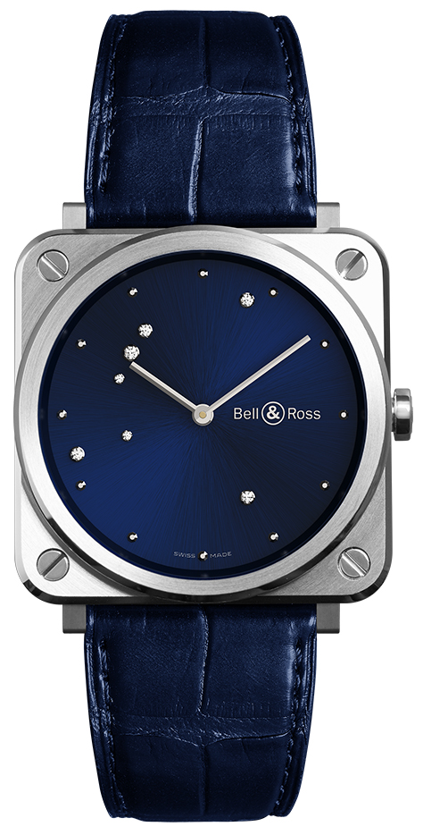 BRS-EA-ST/SCR Bell & Ross BR S Quartz 39mm Midsize Watch