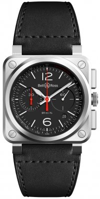 Bell & Ross BR03-94 Chronograph 42mm BR0394-BLC-ST/SCA
