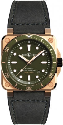 Bell & Ross BR03-92 Automatic 42mm BR0392-D-G-BR/SCA