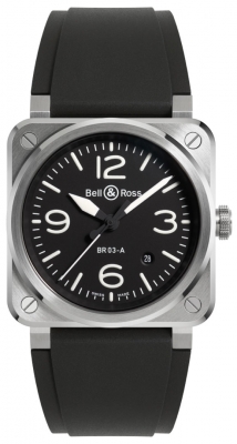 Bell & Ross BR 03 Automatic 41mm BR03A-BL-ST/SRB
